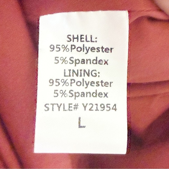 DO+BE Vibrant Red Satin Romper L - Picture 7 of 8